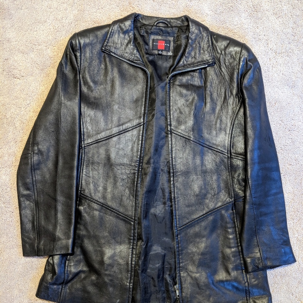 Leather jacket